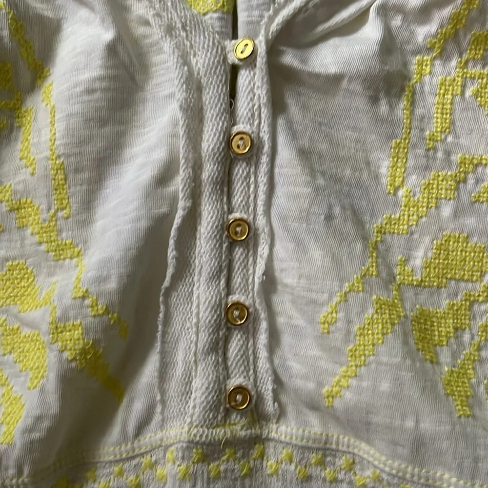 FP Embroidered Boho Top